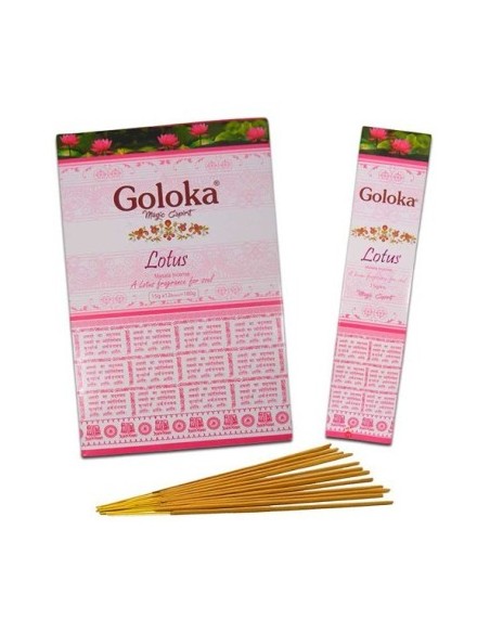 Incienso Goloka Lotus 15 gr