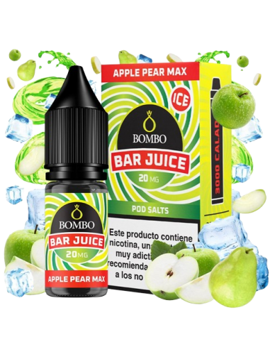 Apple Pear Max Ice 10ml Bar Juice by Bombo