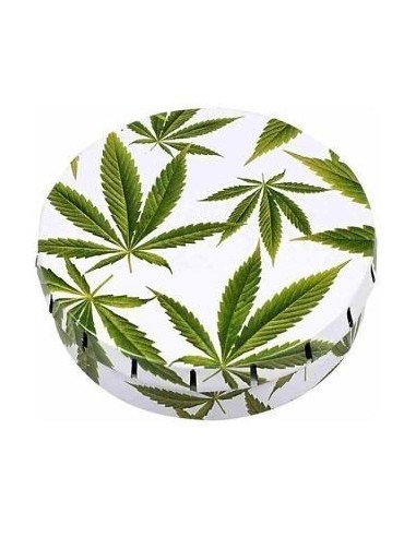 Caja Click-Clack Hojas verdes (Ø5,5)