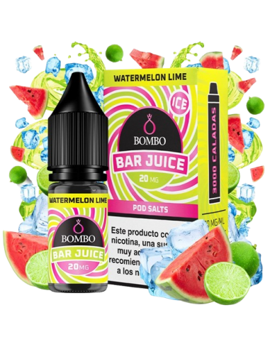Watermelon Lime Ice Bombo Bar Juice
