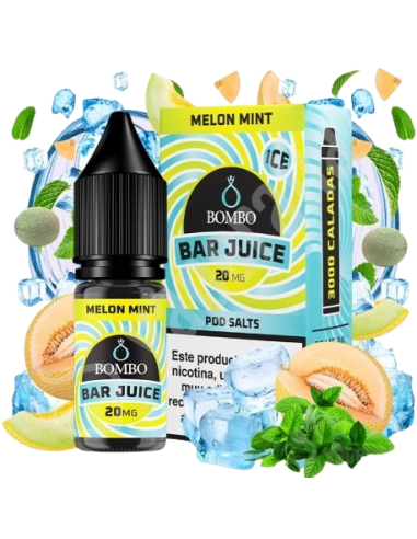 Melon Mint Ice 10ml Bar Juice by Bombo