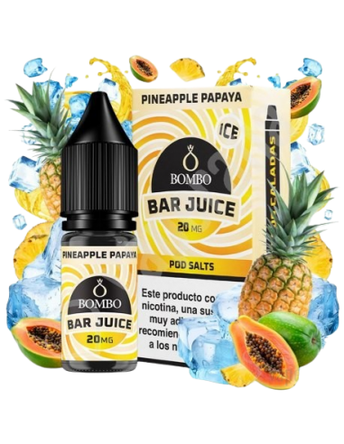 Pineapple Papaya Ice 10ml Bar Juice by Bombo