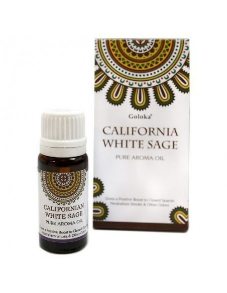 Aceite Aromático Salvia Blanca White Sage  Goloka
