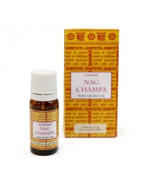 Aceite Aromático con Esencia de Nag Champa Goloka