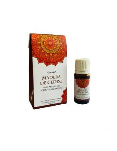 Aceite aromático Goloka Cedro