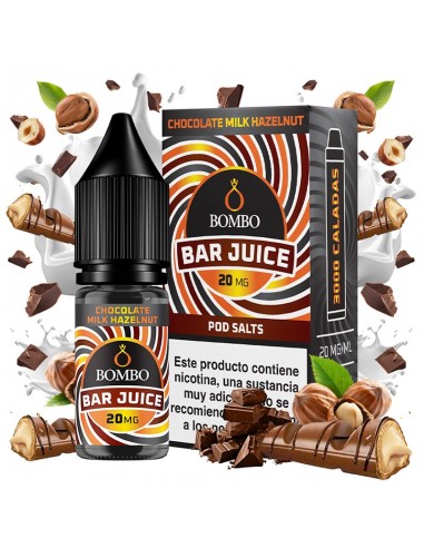 Chocolate Milk Hazelnut 10ml  Bombo Bar Juice