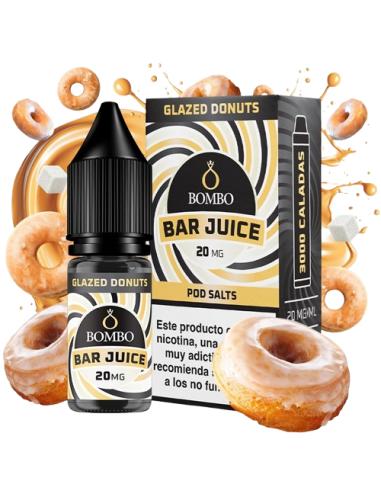 Glazed Donuts Bombo Bar Juice