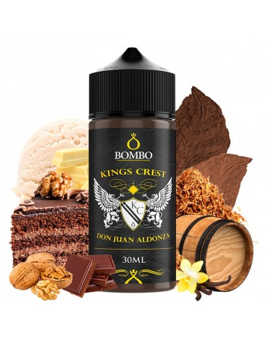 Aroma Don Juan Aldonza 30ml/120 (Longfill) - Kings Crest & Bombo