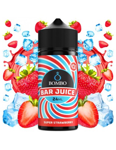 Aroma Super Strawberry Ice 24ml/120 (Longfill) - Bombo Bar Juice