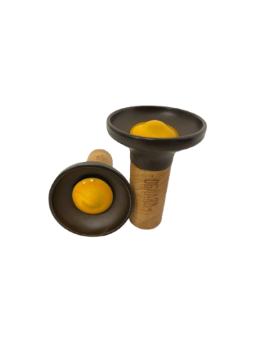 Cazoleta Oblako Flow Marron Amarillo