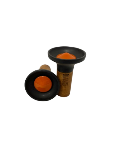 Cazoleta Oblako Flow Negro Naranja