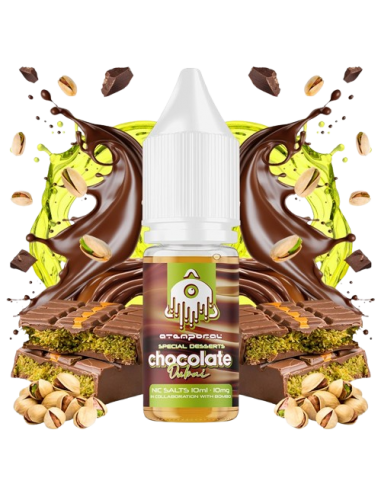 Chocolate Dubai 10ml  Atemporal Nic Salts The Mind Flayer