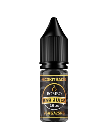 Nicokit Salts 15mg 75VG/25PG 10ml  Bombo Bar Juice