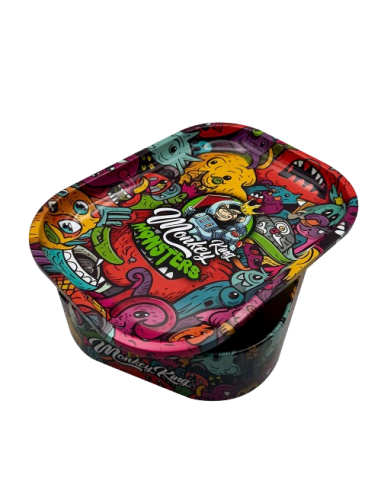 Bandeja Metal con Caja 18x14 cm Monster Monkey King