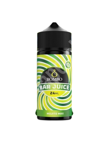 Botella de aroma Mojito Max Ice Longfill con frescor de mojito cítrico y toque dulce.