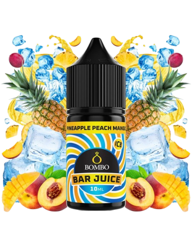 Aroma Pineapple Peach Mango Ice Longfill 10ml/30 ml – Bombo Bar Juice