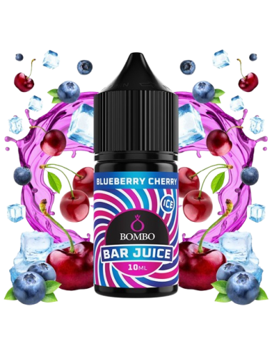 Aroma Blueberry Cherry Longfill 10ml Bombo Bar Juice sabor arándano y cereza
