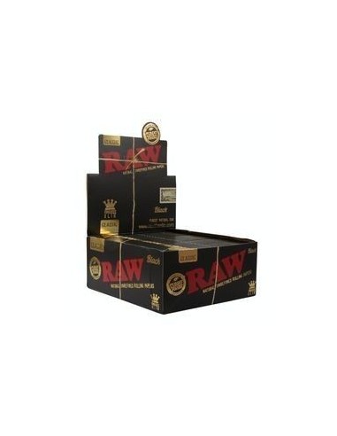 Raw king size Black