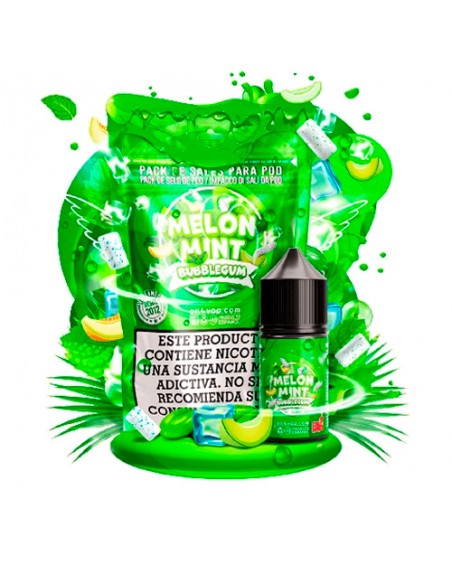 Pack Melon Mint Bubblegum Oil4Vap