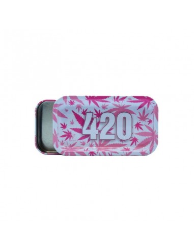 Mini caja-bandeja con tapa 420 PINK
