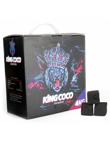 Carbón natural King Coco 4Kg