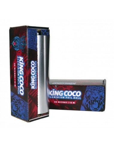 Rollo papel de aluminio 25M KING COCO