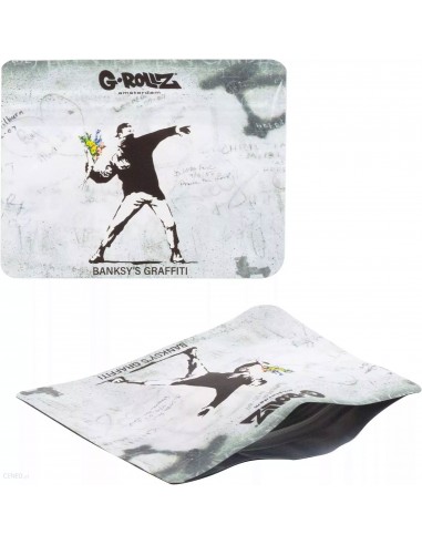 Bolsa zip Banksy's Graffiti 90 x 80 mm
