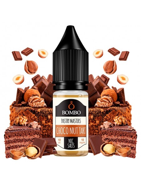 Choco Nut Tart 10ml Pastry Masters Nic Salts by Bombo