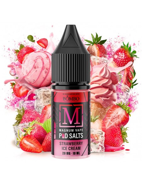 Strawberry Ice Cream Salts Magnum Bombo