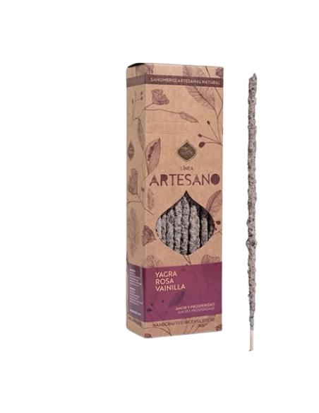 Varilla de Incienso Artesano Yagra, rosas y vainilla