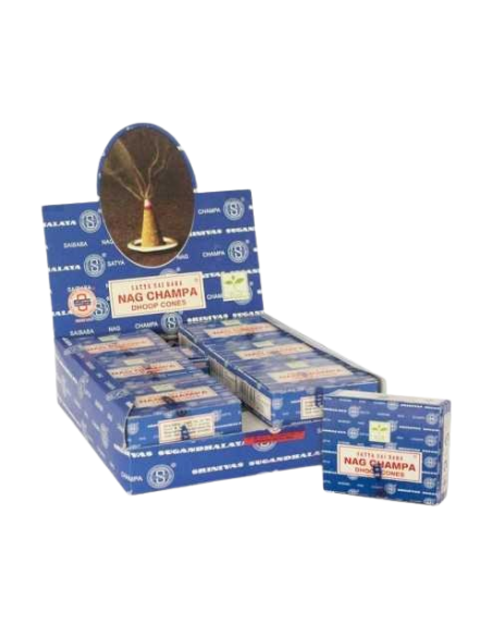 Conos de Incienso Reflujo Satya Nag Champa