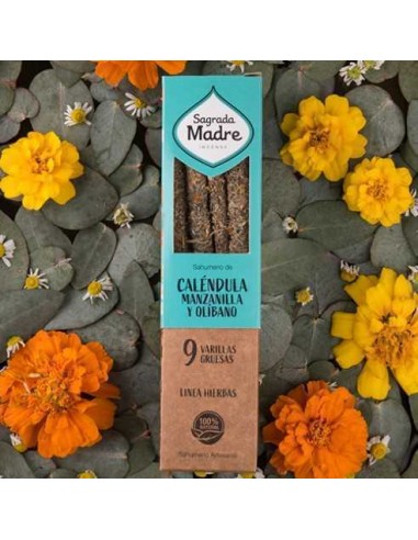 Varillas de Incienso Hierbas Caléndula,...