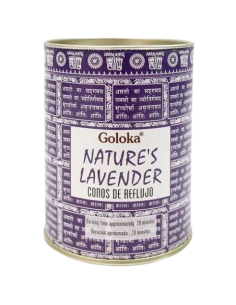 Conos de reflujo Goloka Lavanda