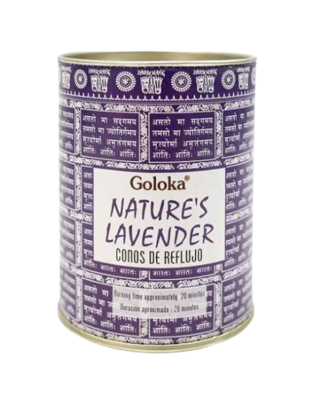 Conos de reflujo Goloka Lavanda